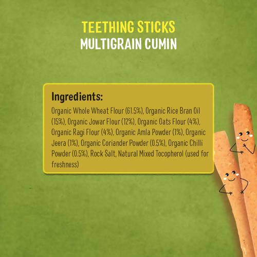 Timios Multigrain Cumin Teething Sticks For Toddlers | Grab2Buy