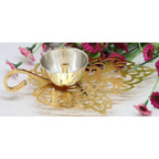 Chahat Premium Living Brass Saw Leaf Deep | Grab2Buy