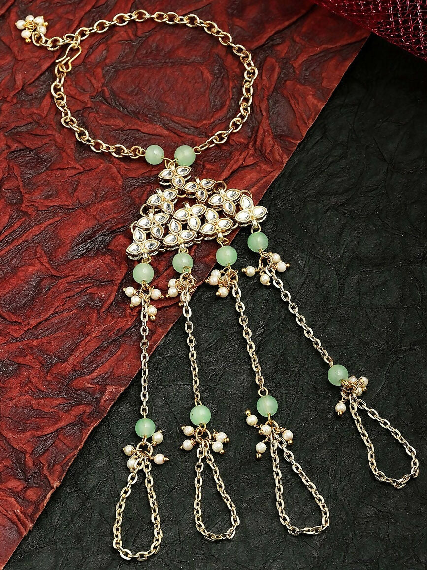 Joban Fashion Kundan Hathphool For Women | Grab2Buy