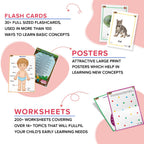 ClassMonitor Playgroup Home Learning Kit with Free Mobile App for 1 - 2.5 Years with 300+ Worksheet For kids of 2 Years | Grab2Buy
