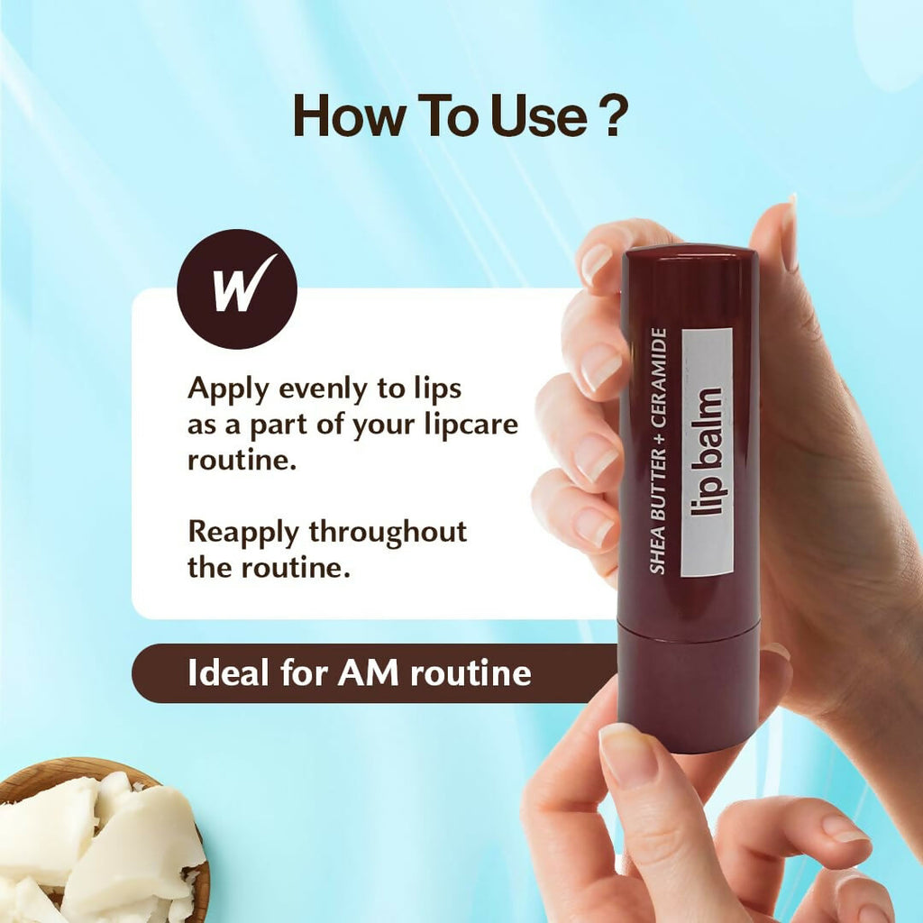 WOW Skin Science Shea Butter Nourishing Lip Balm SPF 30 with Ceramides | Grab2Buy