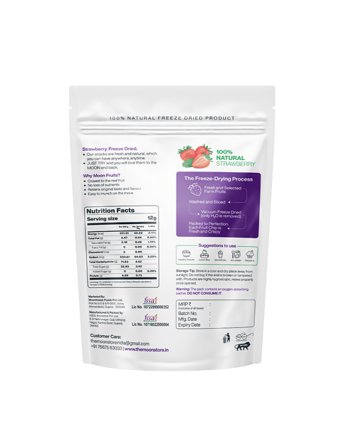 Moon Freeze Dried Strawberry | Grab2Buy