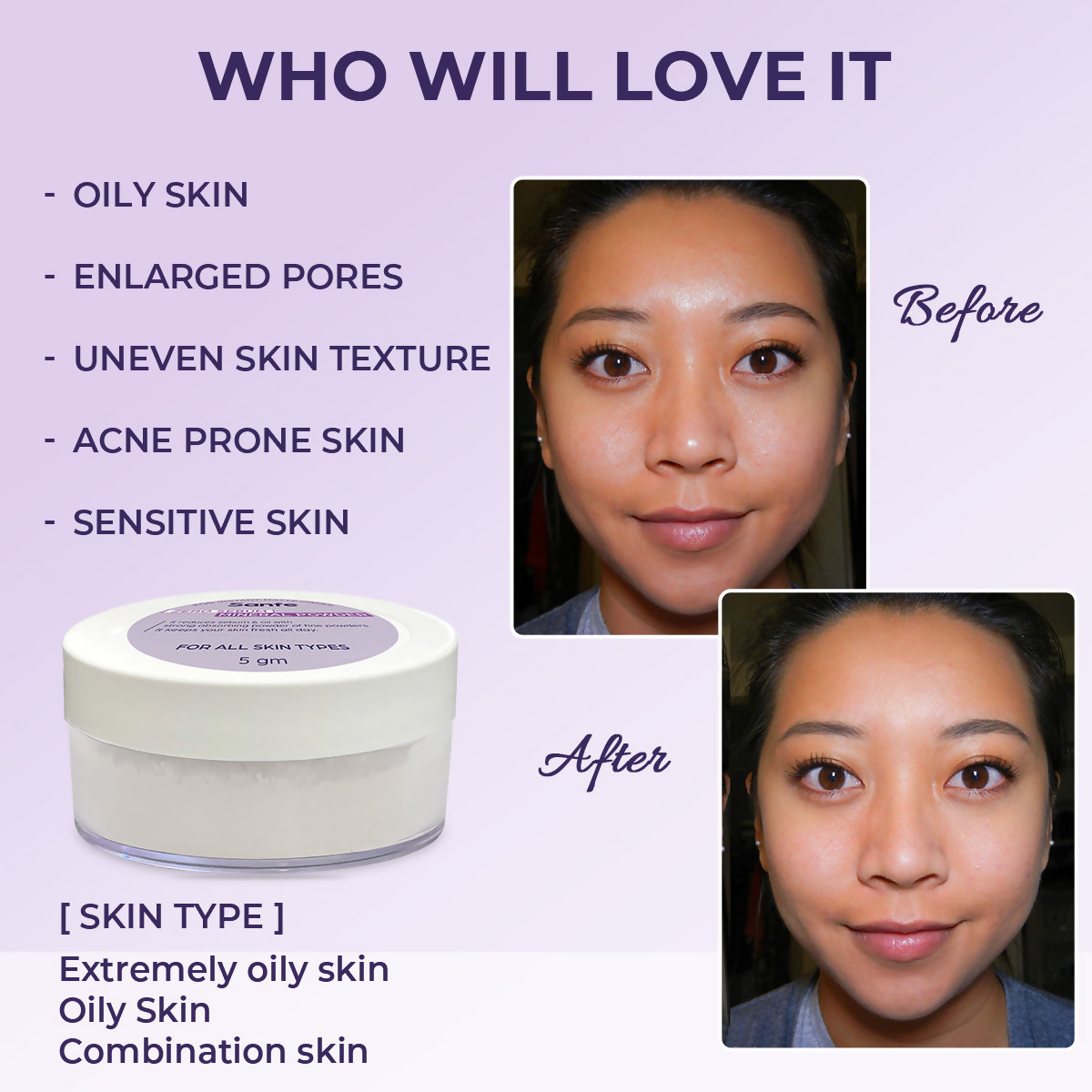Sanfe No Sebum Mineral Powder | Grab2Buy