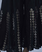 Mominos Fashion Black Mirror Palazzo | Grab2Buy