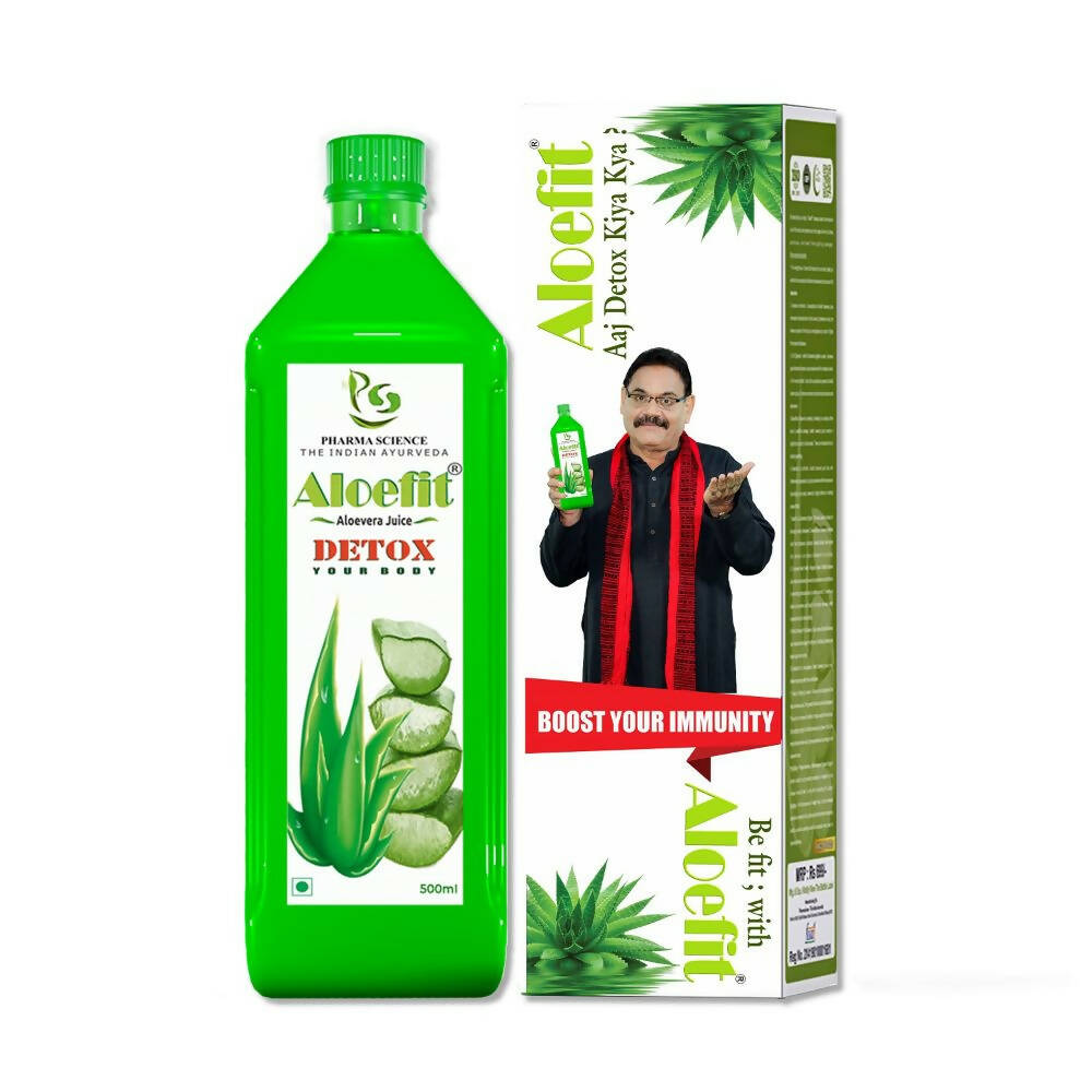 Pharma Science Aloe Vera Juice With Pulp Bottle | Grab2Buy