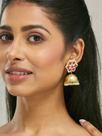 Nuyug 22k Gold-Plated Jhumkas | Grab2Buy