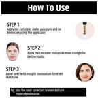 Insight Cosmetics HD Concealer - Natural Finish, Water-Resistant - Honey | Grab2Buy