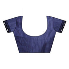 Vamika Blue Lycra Designer Saree (Niya Blue) | Grab2Buy
