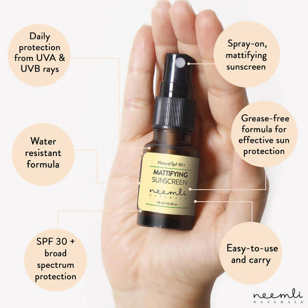 Neemli Naturals Natural SPF 30+ Mattifying Sunscreen | Grab2Buy