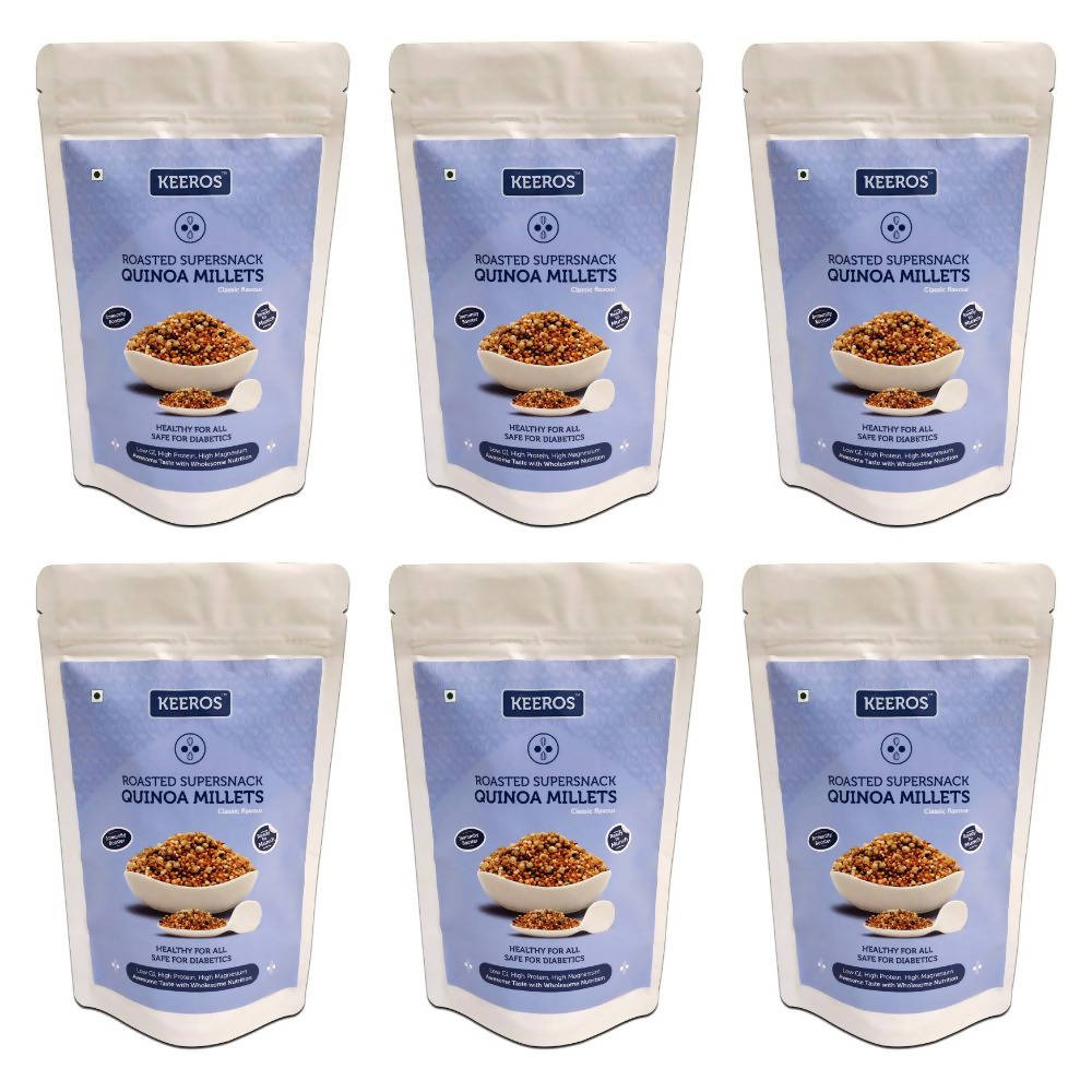 Keeros Roasted Quinoa Millets Classic Flavor | Grab2Buy