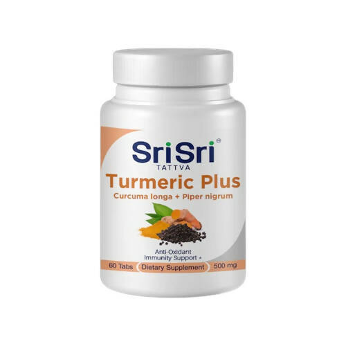Sri Sri Tattva USA Turmeric Plus Tablets (With Black Pepper) | Grab2Buy