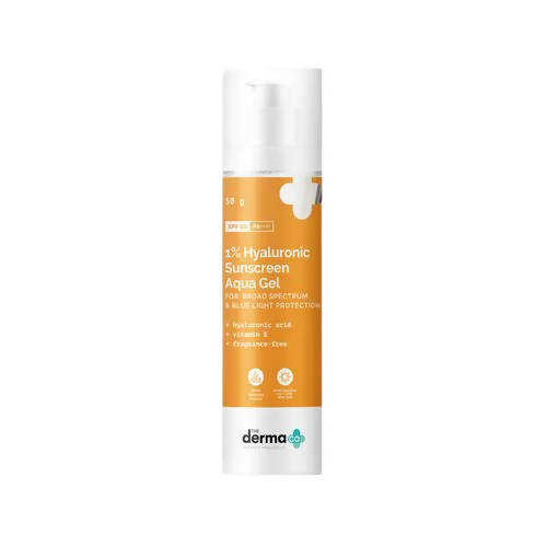The Derma Co 1% Hyaluronic Sunscreen Aqua Gel | Grab2Buy