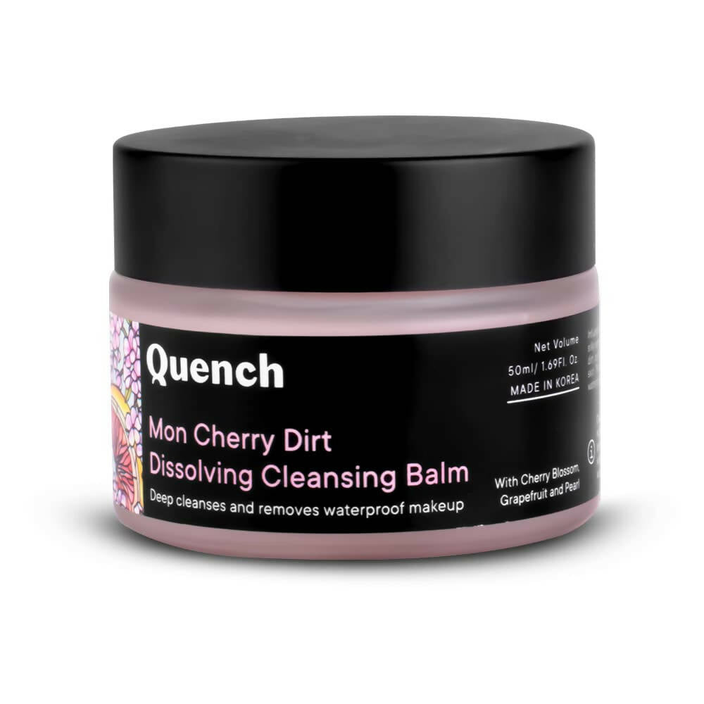 Quench Botanics Mon Cherry Dirt Dissolving Cleansing Balm - Korean Skincare | Grab2Buy
