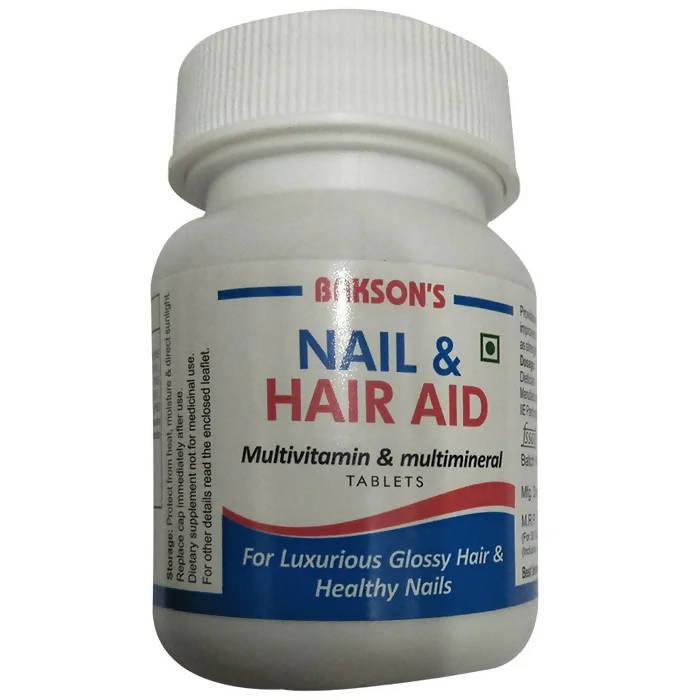 Bakson's Homeopathy Nail & Hair Aid Tablets | Grab2Buy