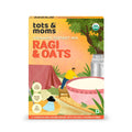 Tots and Moms Organic Ragi & Oats Instant Mix | Grab2Buy