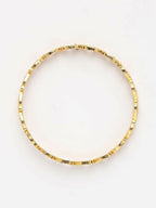 NVR Women Set of 2 Gold Plated CZ Stone Bangle | Grab2Buy