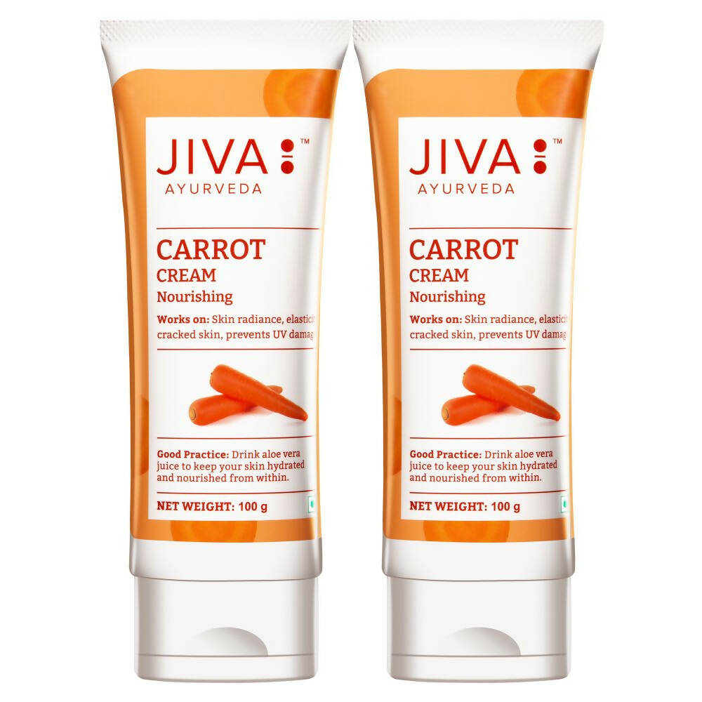 Jiva Ayurveda Carrot Face Cream | Grab2Buy