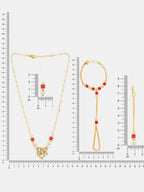 Ruby Raang Dua 4-Piece Jewelry Set