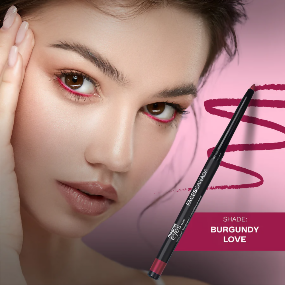 Faces Canada Magneteyes Color Kajal - Burgundy Love 04 | Grab2Buy