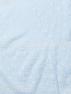 Yufta Women Blue & White Printed Kurta with Palazzo & Dupatta | Grab2Buy