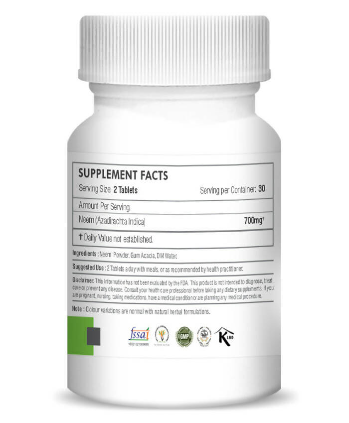 H&C Herbal Neem Tablets | Grab2Buy