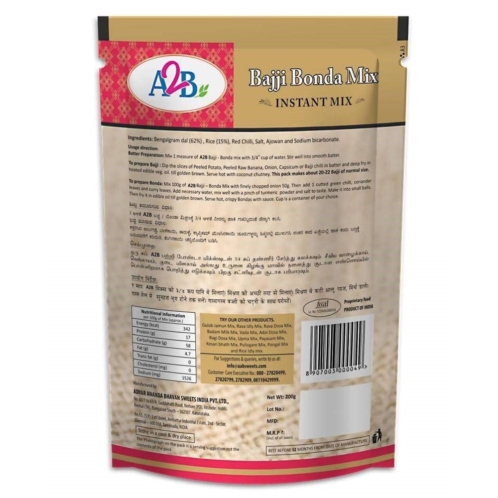 A2B - Adyar Ananda Bhavan Bajji Bonda Mix | Grab2Buy
