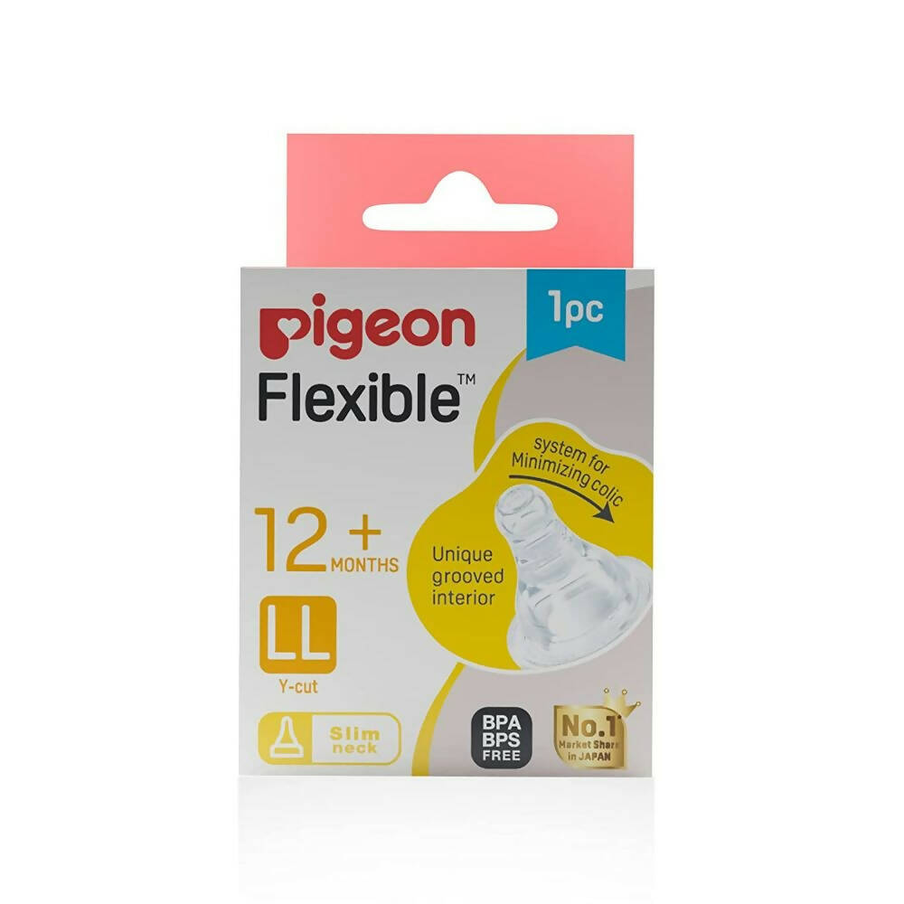 Pigeon Peristaltic Nipple LL Y Cut | Grab2Buy