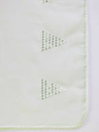 Green Tissue Slub Embroidered Saree with Unstitched Blouse - Vairagi | Grab2Buy