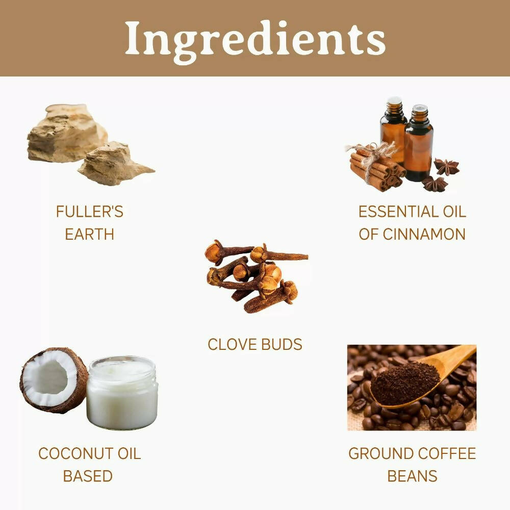 Mitti Se Coffee Cinnamon Clay Handcrafted Soap | Grab2Buy