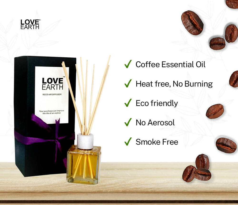 Love Earth Reed Diffuser-Coffee | Grab2Buy