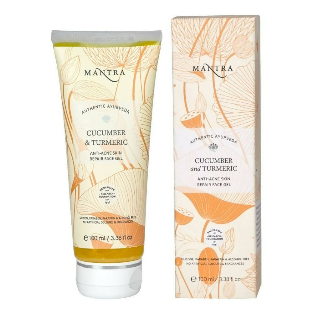 Mantra Herbal Cucumber & Turmeric Anti-Acne Skin Repair Face Gel | Grab2Buy
