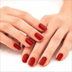 Lakme 9 To 5 Primer + Gloss Nail Colour - Cherry Red