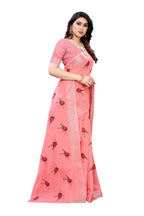 Vamika Peach Chanderi Designer Saree (SERIN PEACH) | Grab2Buy