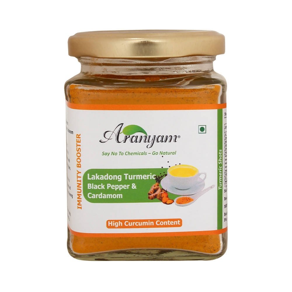 Aranyam Lakadong Turmeric Black Pepper & Cardamon | Grab2Buy