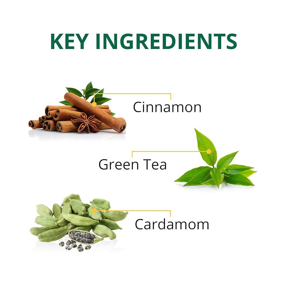 TE-A-ME Uplift Kashmiri Kahwa Natural Green Tea Bags | Grab2Buy