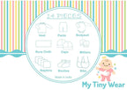 My Tiny Wear Full Sleeves New Born Baby Gift Set - Green
