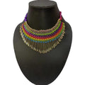 MS Fashion India Latest Traditional Multicolor Beads Necklace | Grab2Buy