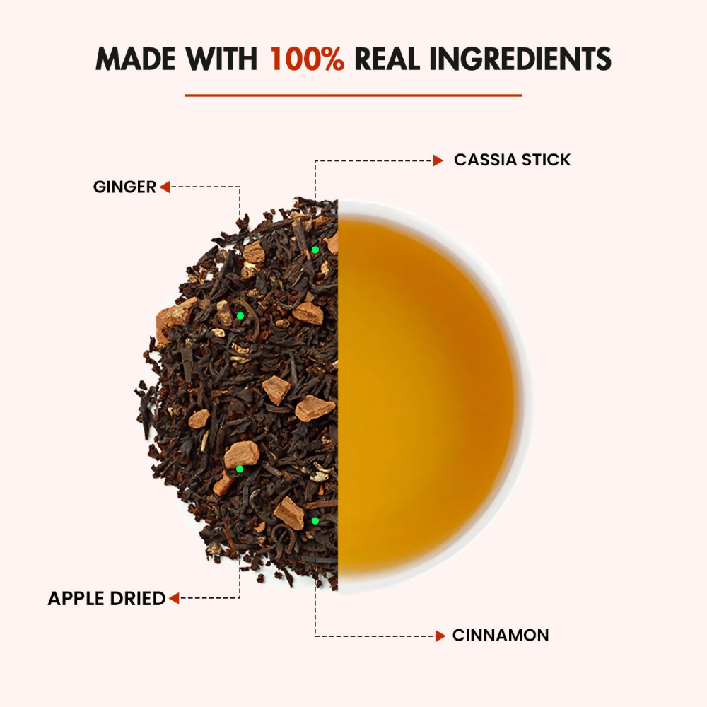 Tea Treasure Loose Leaf Apple Spice Tea | Grab2Buy