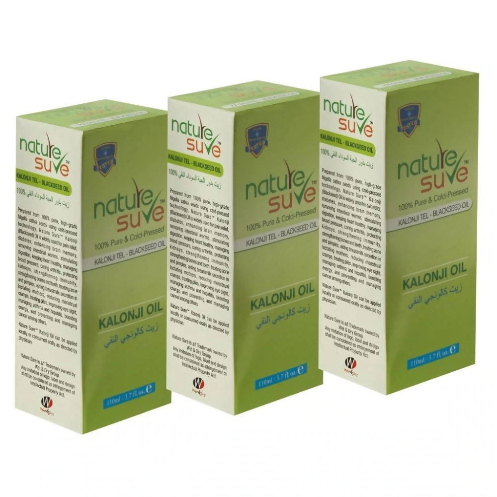 Nature Sure 100% Pure & Cold-Pressed Kalonji Tel - Black Seed Oil | Grab2Buy