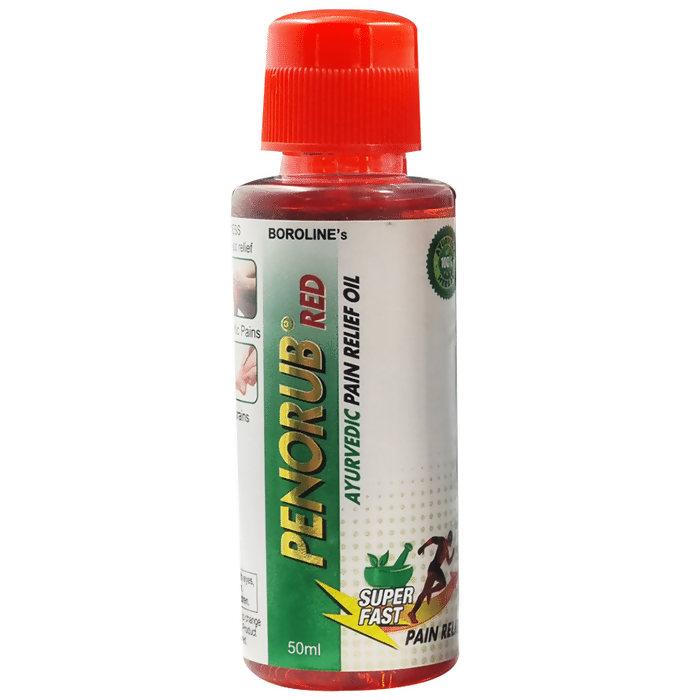 Boroline Penorub Red Super Fast Pain Relief Oil | Grab2Buy