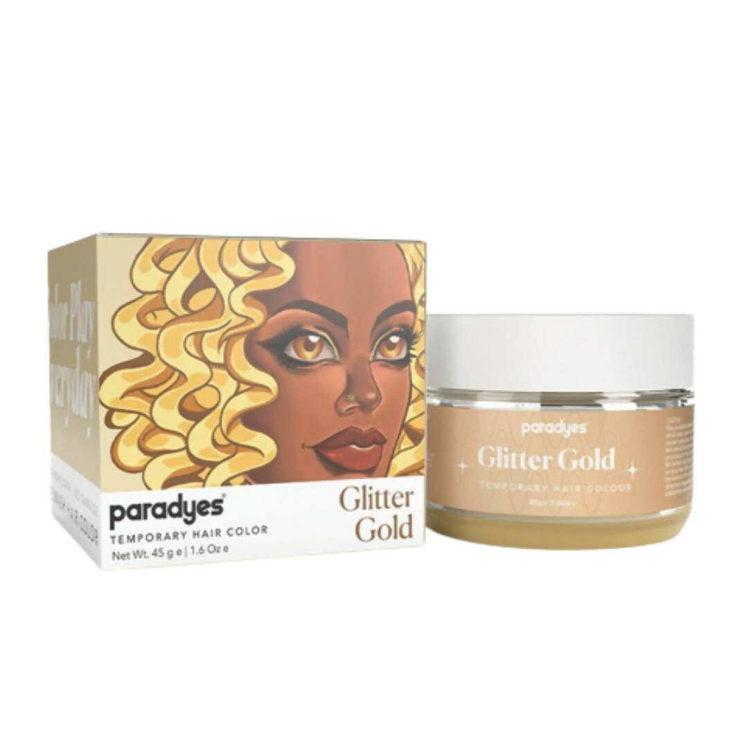 Paradyes Temporary Hair Color - Glitter Gold | Grab2Buy