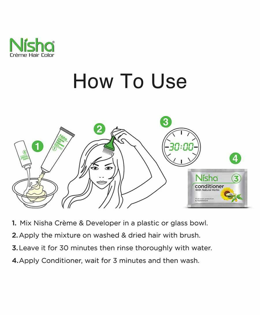 Nisha Creme Hair Color Golden Blonde | Grab2Buy