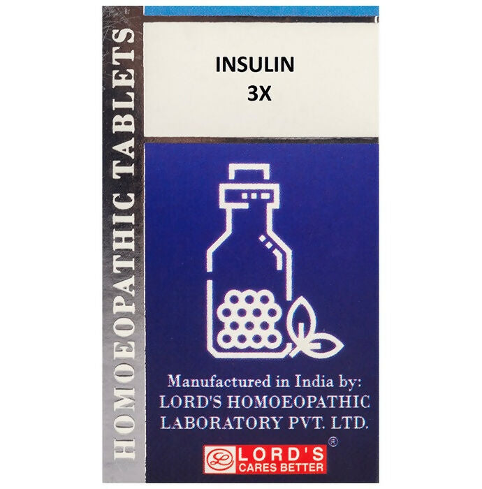 Lord's Homeopathy Insulin Trituration Tablets | Grab2Buy