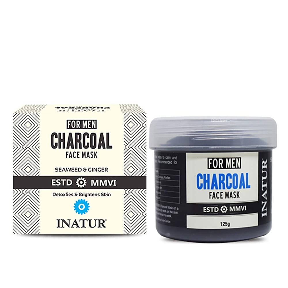 Inatur Charcoal Face Mask For Men | Grab2Buy