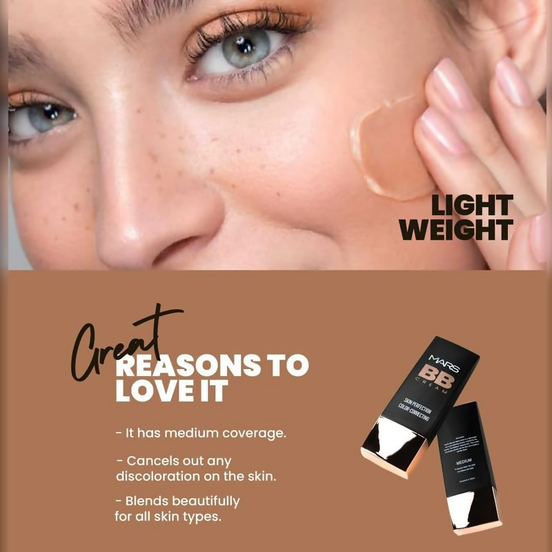 MARS Cosmetics BB Cream Lightweight Foundation - Medium Beige