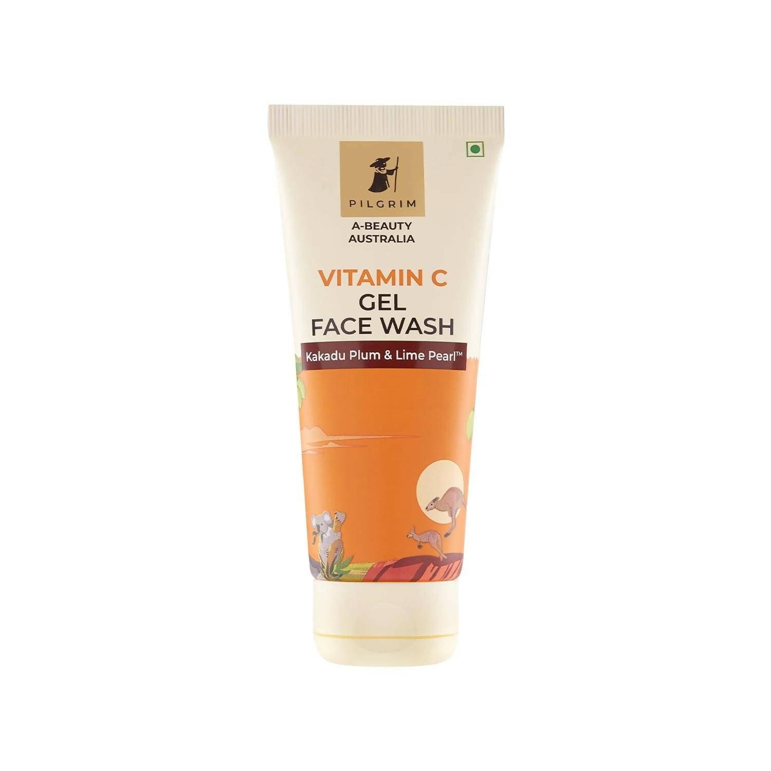 Pilgrim Australian Vitamin C Gel Face Wash For Glowing Skin With Kakadu Plum & Lime Pearl | Grab2Buy