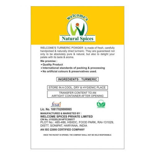 Welcome’s Natural Spices Turmeric Powder | Grab2Buy