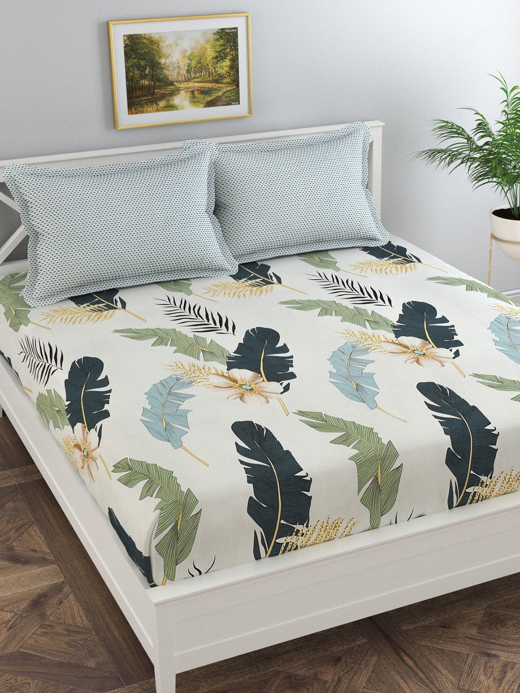 Florida Unisex Off White Bedsheets | Grab2Buy