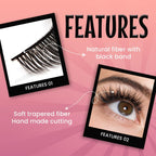 MARS Cosmetics Highlash False Eyelashes Set - 01 Natural
