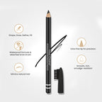 Miss Claire Waterproof Eyebrow Pencil - 01 Black